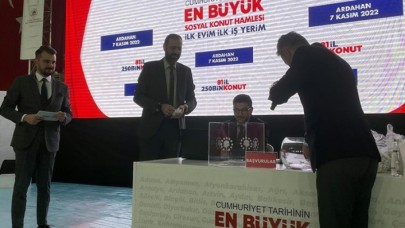 'İlk Evim,  İlk İş Yerim Projesi'nde ilk kuralar çekildi