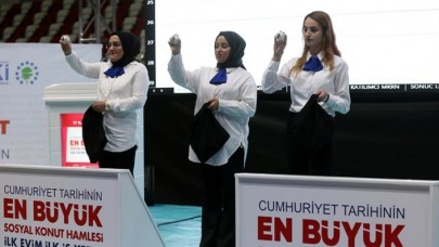 Muş ve Kilis'te "İlk Evim,  İlk İş Yerim Projesi"nde yapılacak konutların kuraları çekildi