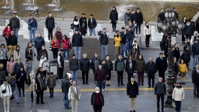 Türkiye'de hayatın durduğu an
