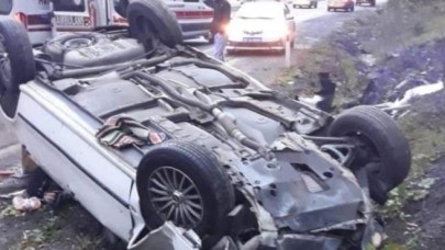 Zonguldak'ta kaza: Zehra Aydın öldü. Ayhan Aydın,  Umut Aydın,  Rümeysa Dizdar yaralı