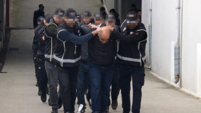 Suç örgütü operasyonunda yakalanan 26 zanlı tutuklandı