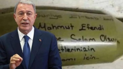 Bakan Akar'dan "Mahmut Efendi cemaatine selam" yazılı mühimmat iddialarına yanıt