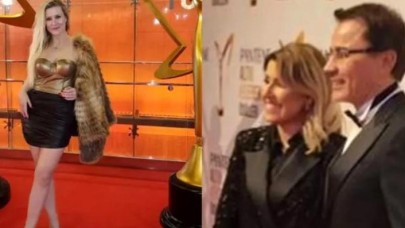 Doktor Ender Saraç ödül törenine başka bir kadınla katıldı,  eşi çılgına döndü