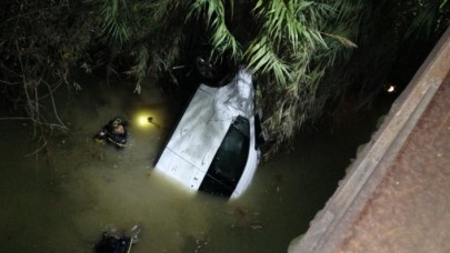 Manavgat'ta Naras Çayı'na düşen aracın sürücüsü İlker Yıldız öldü