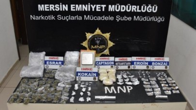 Mersin'deki "Kökünü Kurutma Operasyonu"nda yakalanan 97 şüpheli tutuklandı