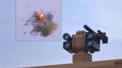 Milli lazer silahı ALKA hedefi tam isabetle vurdu