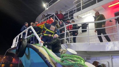 Sinop'ta yük gemisinde dehşet: Yangın çıktı. Kaptan kayıp. Personelin isimleri açıklandı