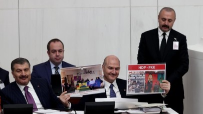 Soylu'dan sert sözler: TBMM karıştı,  oturuma ara verildi