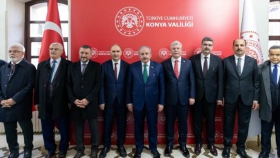 TBMM Başkanı Mustafa Şentop,  Konya'da ziyaretlerde bulundu