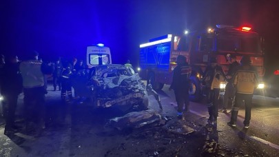 Aksaray'da kaza: Ali Osman Gezginç ve Nazmiye Gezginç öldü