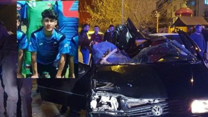 Spor camiasını yasa boğan kaza: 17 yaşındaki futbolcu Yiğitcan Uçar hayatını kaybetti