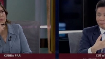 Çin'in İstanbul Başkonsolosu Cui Wei'den Habertürk spikeri Kübra Par'a tepki