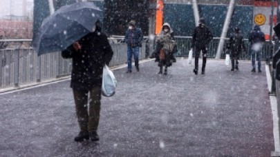 İstanbul'da kar yağışı başladı