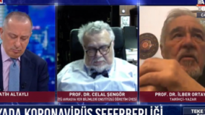 Prof. Dr. Celal Şengör canlı yayında uyuyakaldı!