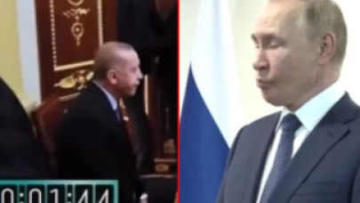 Putin'in Erdoğan'ı beklediği anlar gündem oldu: Yüz ifadelerine dikkat!