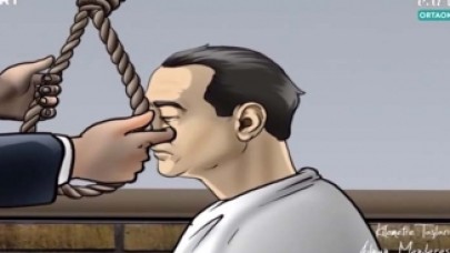 Uzaktan eğitim programında öğrencilere Adnan Menderes'in idam sahnesi izletildi!