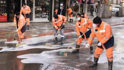 Afyonkarahisar Belediyesi'nden 'Afyonu dımıl dımıl yuduk' paylaşımı