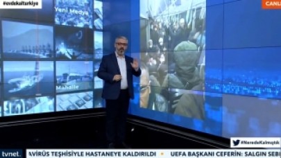 Canlı yayında başına gelmeyen kalmadı: Sunucu Erem Şentürk'ü önce elektrik çarptı sonra ayağı kaydı!