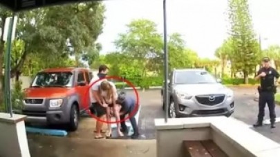 Sancıya dayanamadı: Hastane otoparkında ayakta doğum yaptı!