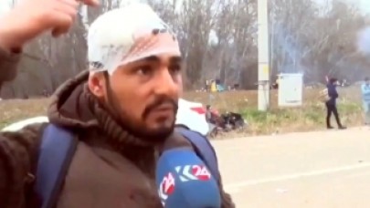 Göçmenlerin arasına karışıp kaçmaya çalışan Konyalıya Yunan polisinden dayak!