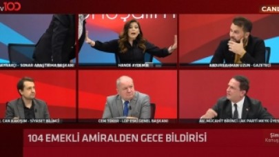 Mücahit Birinci ve Hakan Bayrakçı arasında canlı yayında büyük kavga!