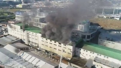 İstanbul Başakşehir'de Korkutan Yangın!