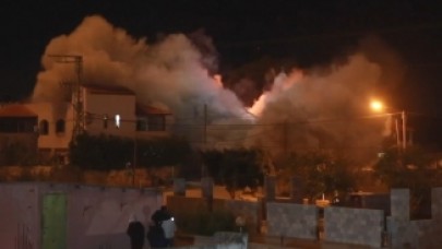 İsrail askerleri Filistinli tutuklunun Batı Şeria’daki evini havaya uçurdu