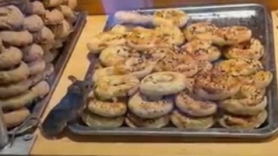 İstanbul'da ünlü zincir markette çekilen görüntüler mide bulandırdı: Fare kurabiyeleri yedi
