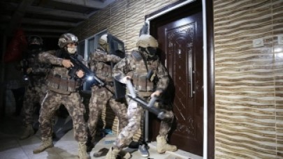 2 bin 500 polisle havadan ve karadan dev operasyon