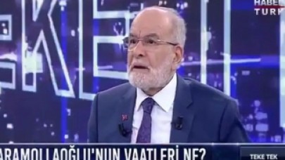 Temel Karamollaoğlu canlı yayında rezil oldu: Reklam arasından sonra kıvırdı
