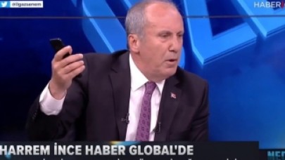 Muharrem İnce canlı yayını terk etti: Ben gururumla oynatmam