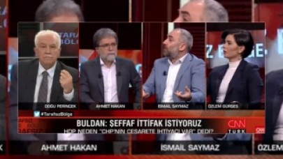 Doğu Perinçek ile İsmail Saymaz arasında gerginlik: 'Çin,  PKK ile barışsın öbür gün dağdasınız'
