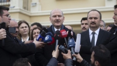 Soylu muhabire çok kızdı: İçişleri bakanı yalan söylüyor öyle mi?