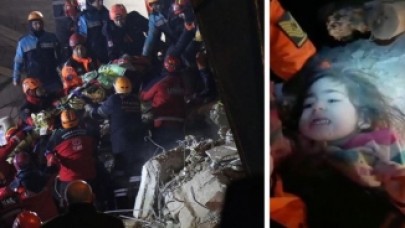 2, 5 Yaşındaki Yüsra'nın Annesi Enkazdan Sağ Olarak Çıkarıldı