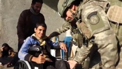 Mehmetçik,  Suriyeli Engellileri Sevindirdi