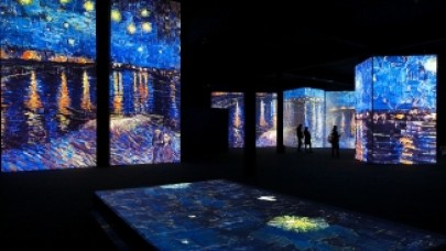 Dijital Van Gogh Sergisi’nden Büyüleyici Görüntüler