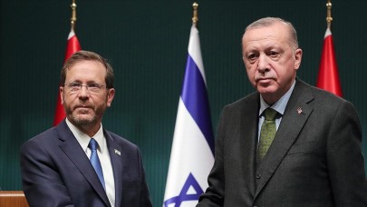 Cumhurbaşkanı Erdoğan,  İsrail Cumhurbaşkanı Herzog'a teşekkür etti
