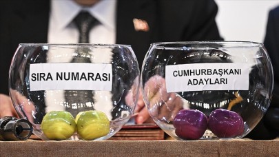 Cumhurbaşkanı adaylarının oy pusulasındaki yeri belli oldu. İlk sırada bakın kim var?