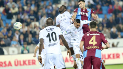Trabzonspor Beşiktaş'ı durdurdu