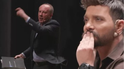 Muharrem İnce ile seyirciler arasında sert tartışma. Sözlerine tepki gösterenler salonu terk etti