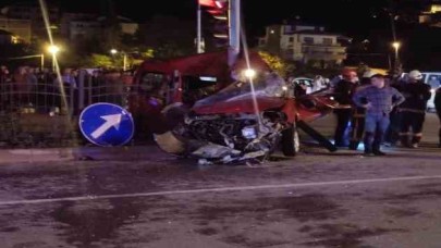 Trabzon'da feci kaza: Osman Deniz öldü