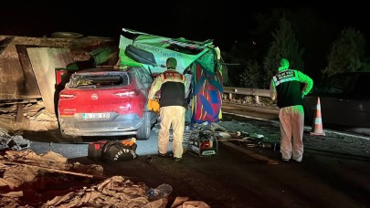 Ankara yolunda feci kaza: Hüseyin Koyuncu ve Munise Asker öldü