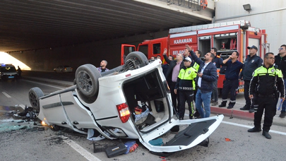 Karaman'da inanılmaz kaza: Mehmet Altın ve İlkay Kalaycı öldü