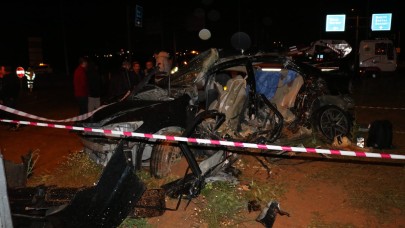 Denizli'de korkunç kaza: Niyazi Kılıçoğlu,  Çağdaş Bozkurt,  Yağmur Demir ve Başak Su Doğru öldü