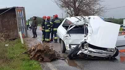 Akhisar'da korkunç kaza: İsmail Yüksel ile Halil İbrahim Yüksel öldü