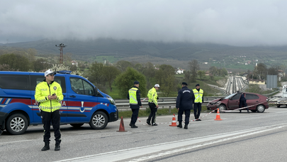 Samsun'da kocasının kullandığı araçtan düşen Dursiye Gonca öldü