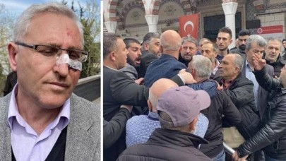 Namaz çıkışı müezzini böyle dövdüler: Bakın sebebi ne!