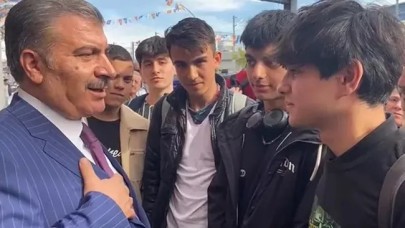 Bakan Fahrettin Koca dondu kaldı: Lise öğrencisi öyle bir şey istedi ki!