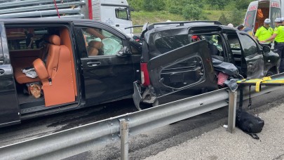 Düzce'de korkunç kaza: Muhammet Atalay ile Ahmet Özdemir öldü