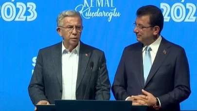 İmamoğlu ile Yavaş’tan ortak açıklama: 'Öndeyiz,  Anadolu Ajansı'nın verilerine itibar etmeyin'